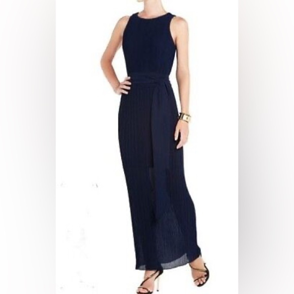 NWT BCBG Max Azria Pleated Gown